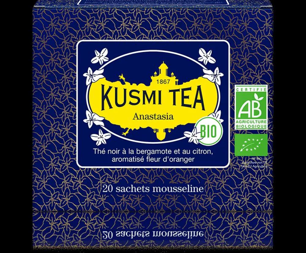 Kusmi Tea Anastasia bio Schwarzer Tee Earl Grey, Zitrone Sale