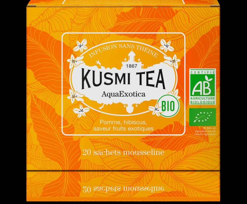 Kusmi Tea AquaExotica bio Früchtetee, Hibiskus, Mango Discount