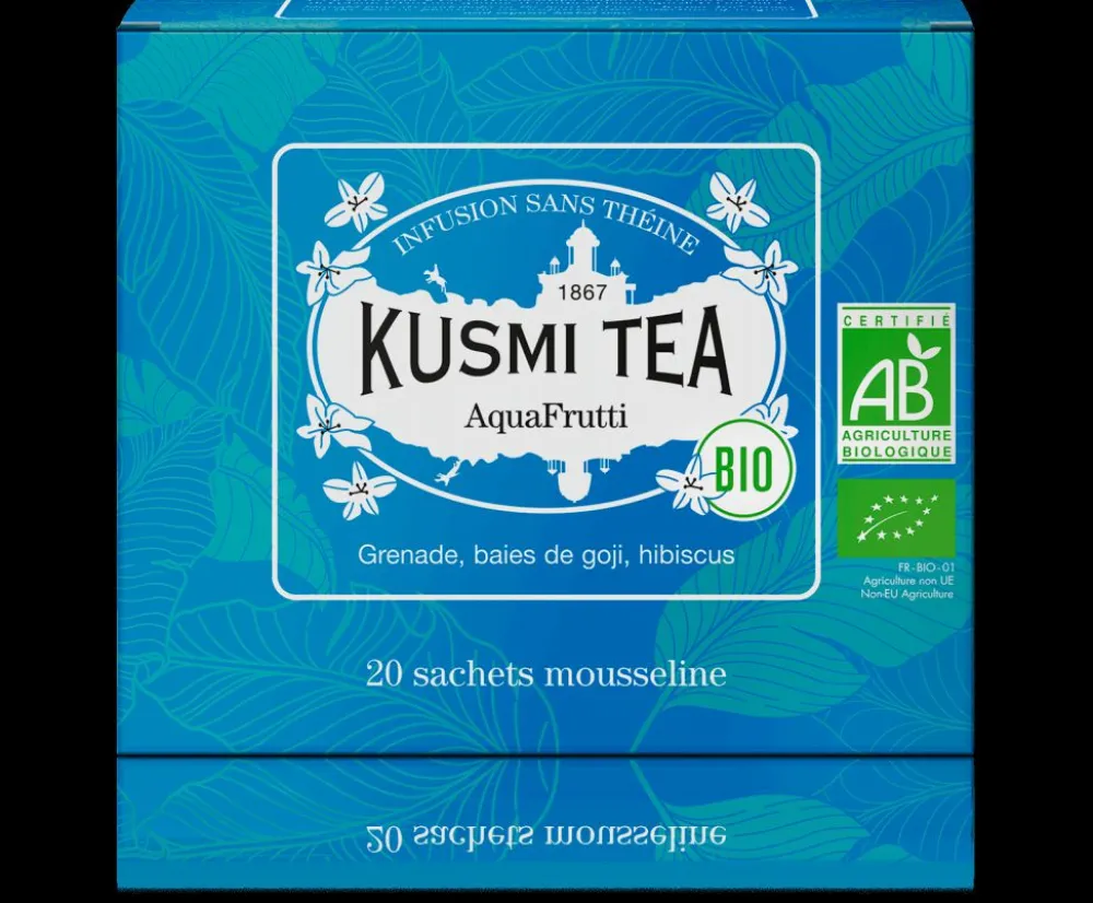 Kusmi Tea AquaFrutti bio Früchtetee, Hibiskus, Gojibeere Cheap