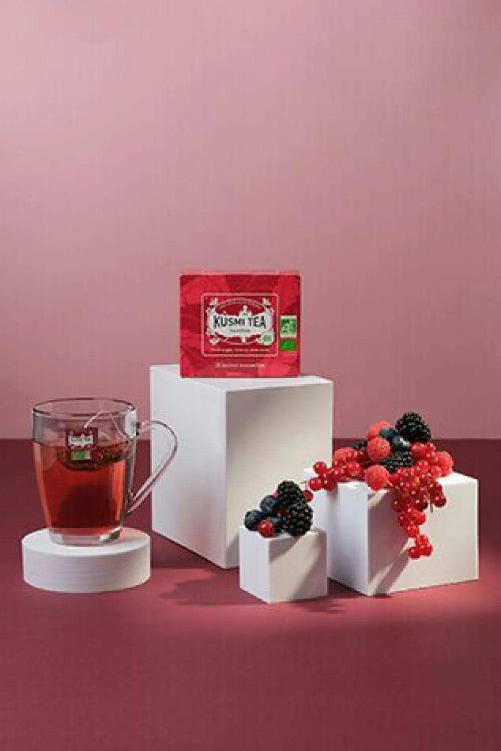 Kusmi Tea AquaRosa bio Früchtetee, Hibiskus, rote Früchte Best