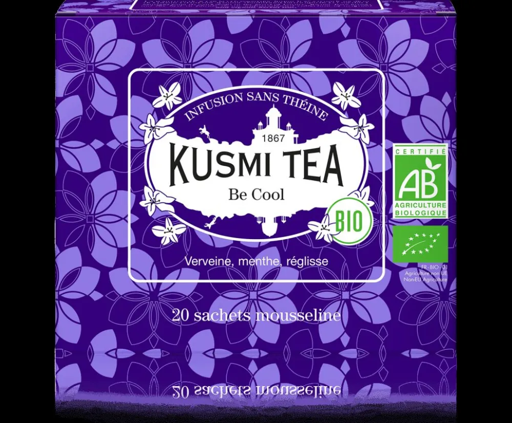 Kusmi Tea Be Cool bio Kraütertee, Eisenkraut, Süßholz Shop