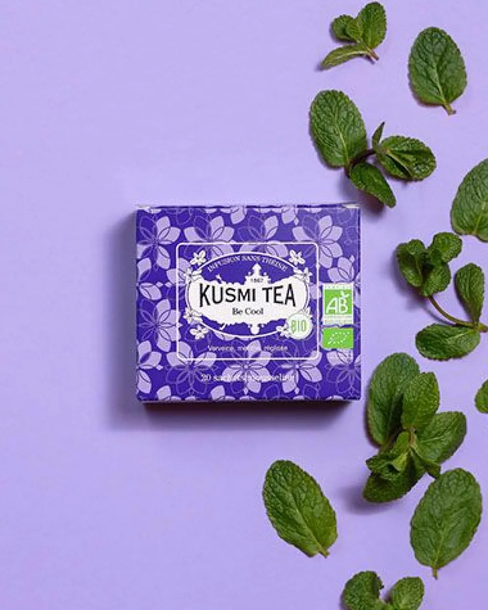 Kusmi Tea Be Cool bio Kraütertee, Eisenkraut, Süßholz Shop