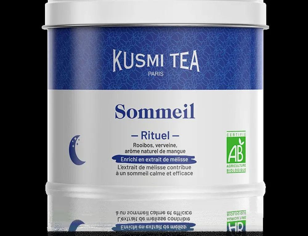 Kusmi Tea Bio Einschlaf Ritual Entspannender Bio-Kräutertee mit Mango Best Sale