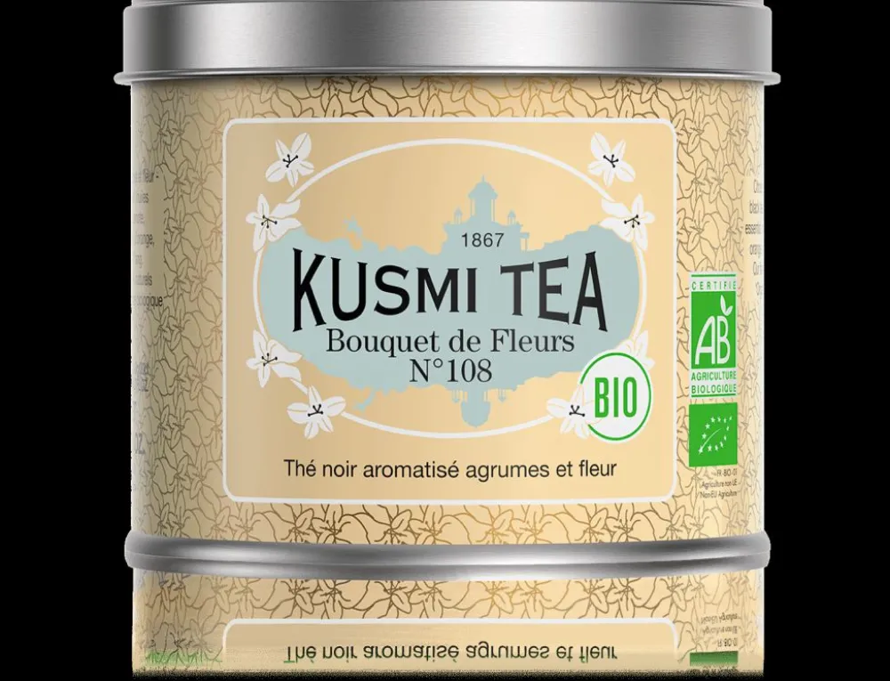 Kusmi Tea Bouquet de Fleurs N°108 bio Earl Grey Tee, Ylang-Ylang-Blüte Shop