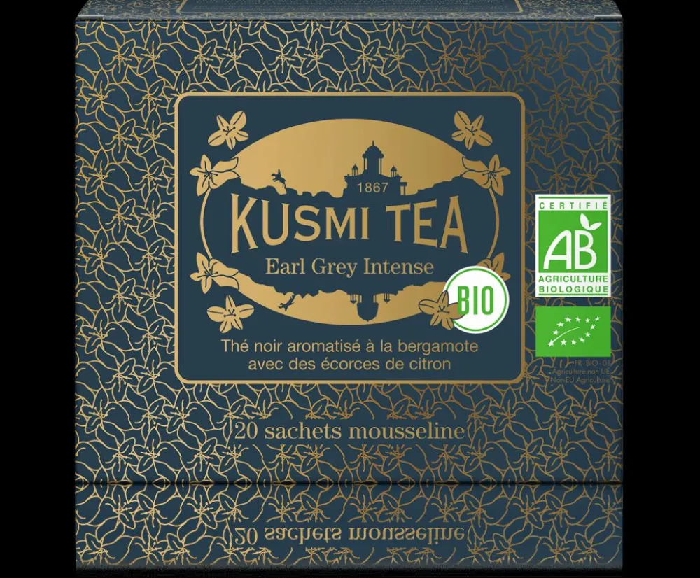 Kusmi Tea Earl Grey Intense bio Schwarzer Tee, Bergamotte, Zitrone Fashion