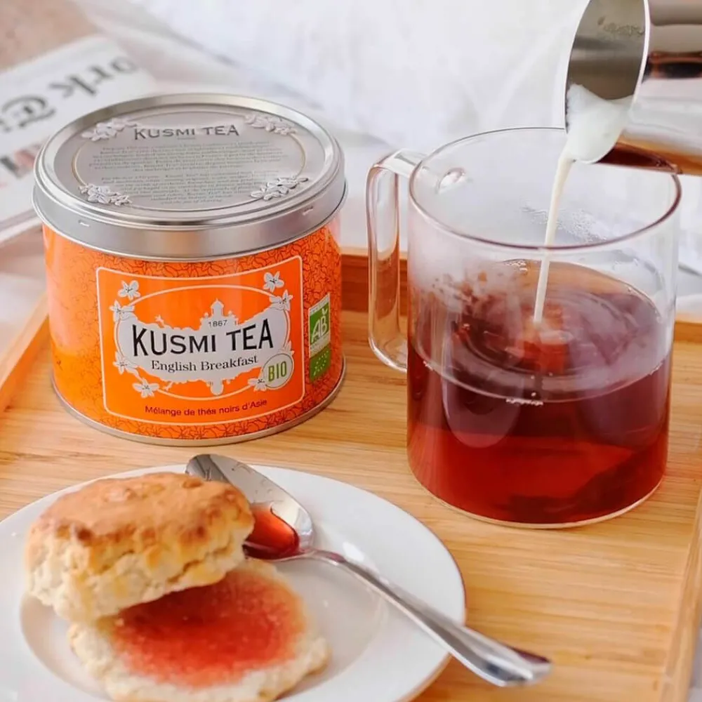 Kusmi Tea English Breakfast bio Ceylon und Assam-Tees New