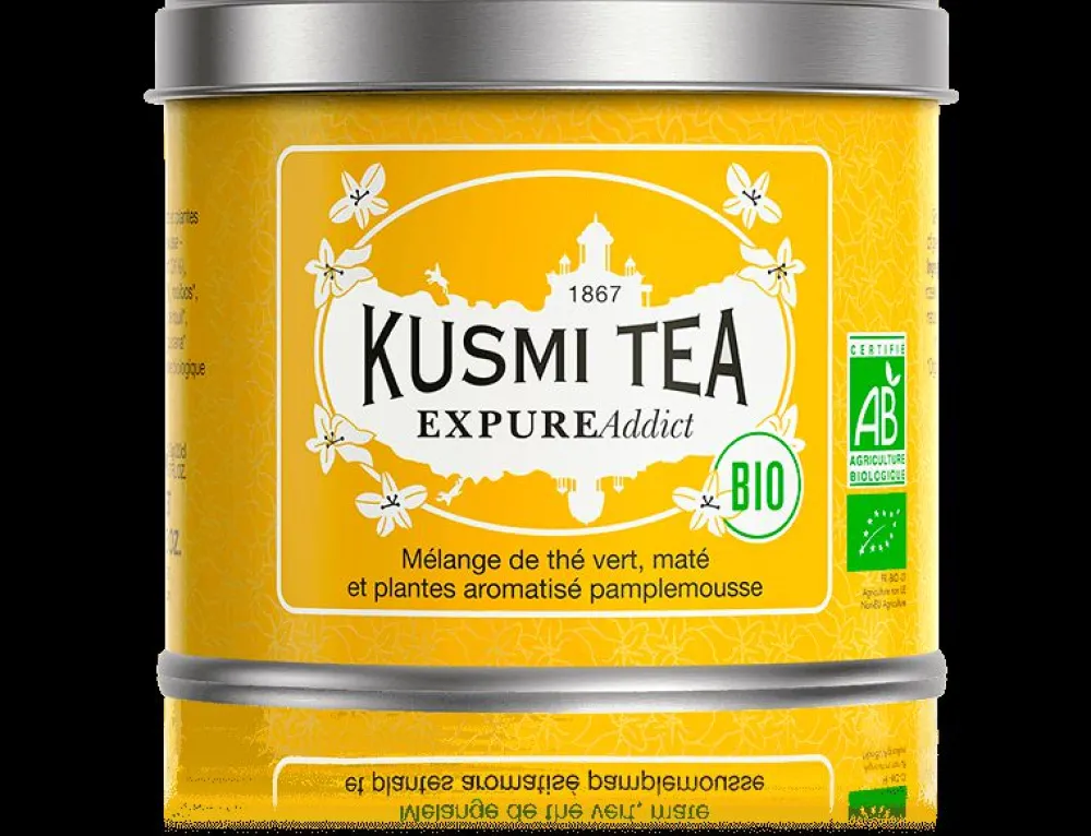 Kusmi Tea EXPURE Addict bio Grüner tee, mate, grapefruit New