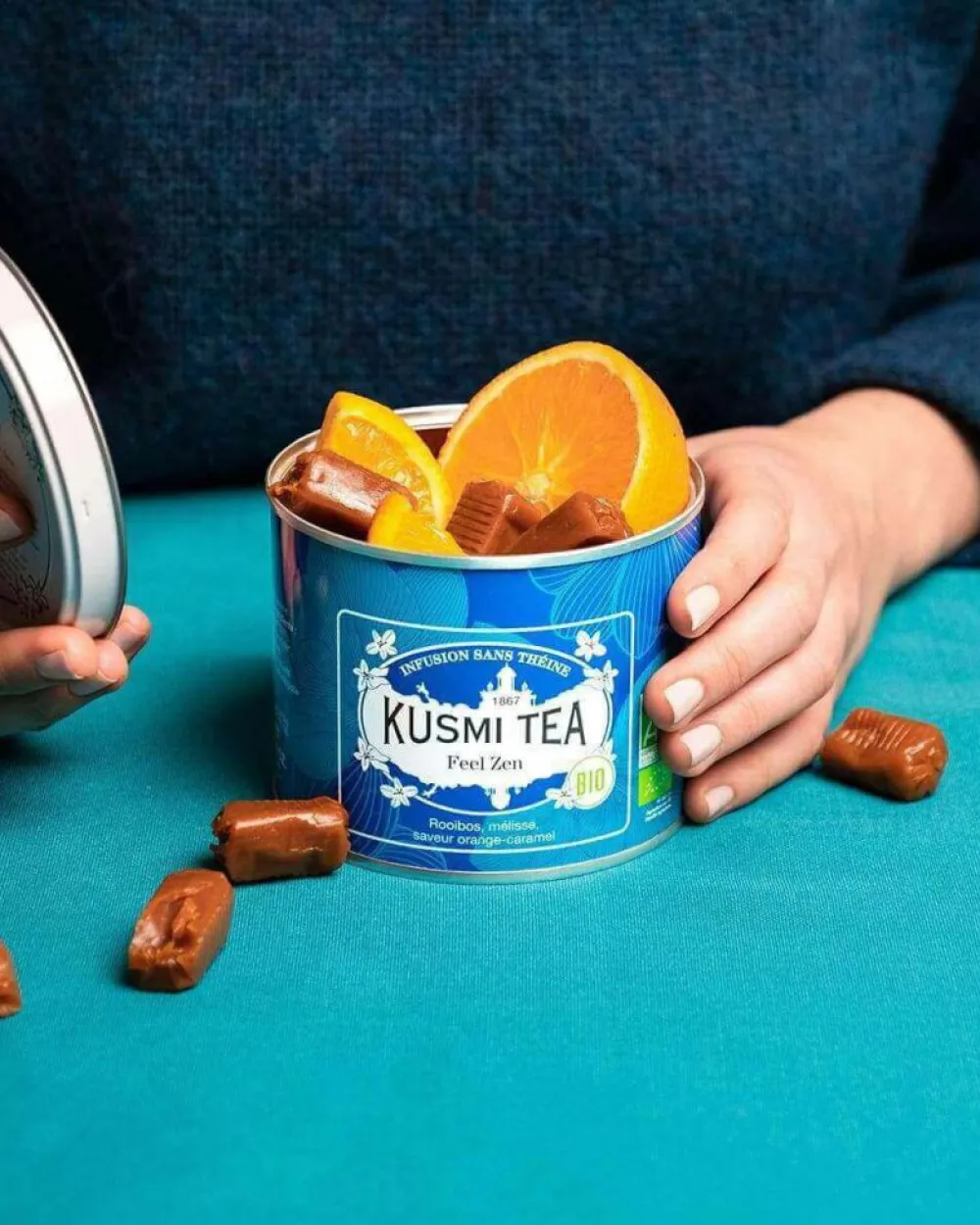 Kusmi Tea Feel Zen bio Rooibos, Apfel, Melisse Store