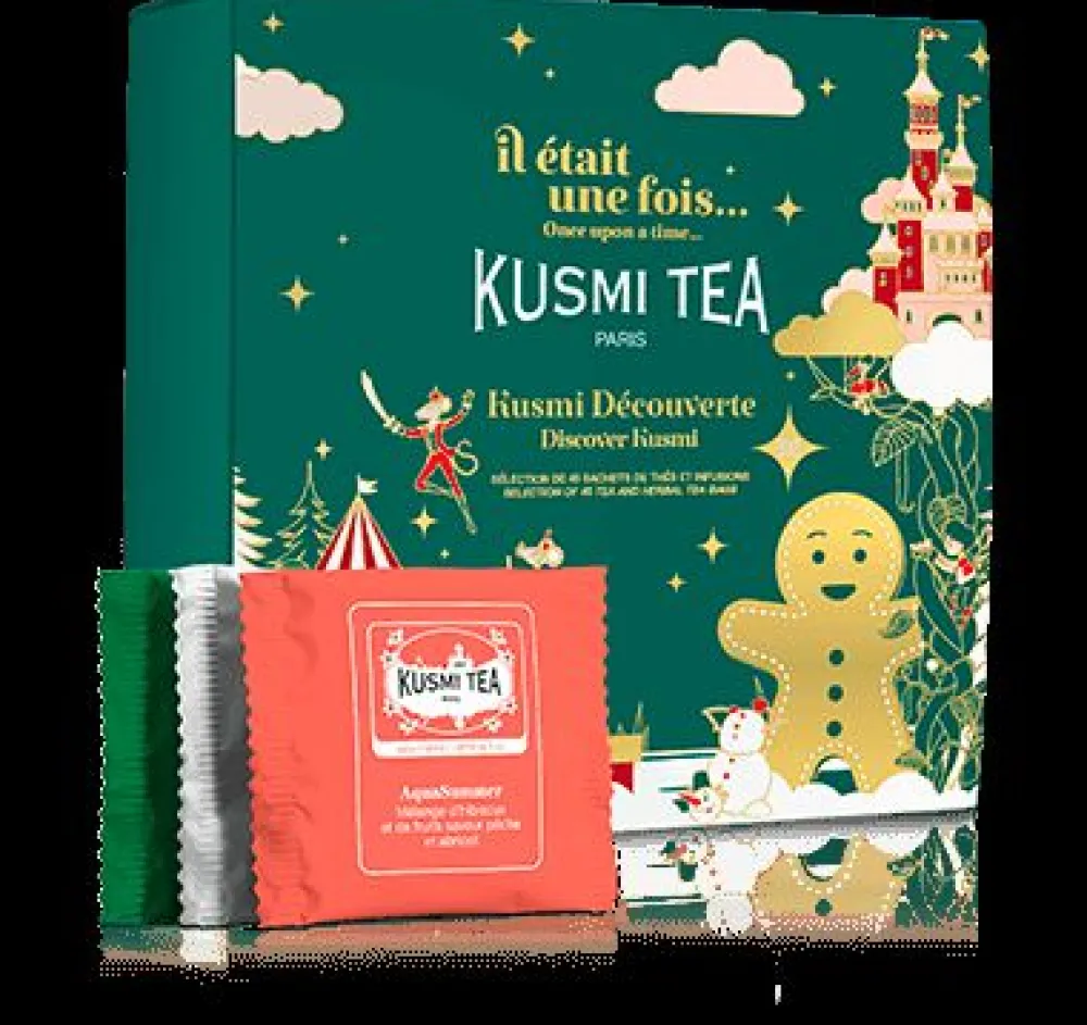 Kusmi Tea Geschenkset Discover Kusmi Bio Tee und Kräutertees in Beuteln Best Sale