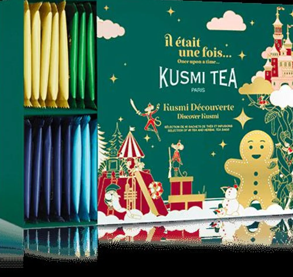 Kusmi Tea Geschenkset Discover Kusmi Bio Tee und Kräutertees in Beuteln Best Sale