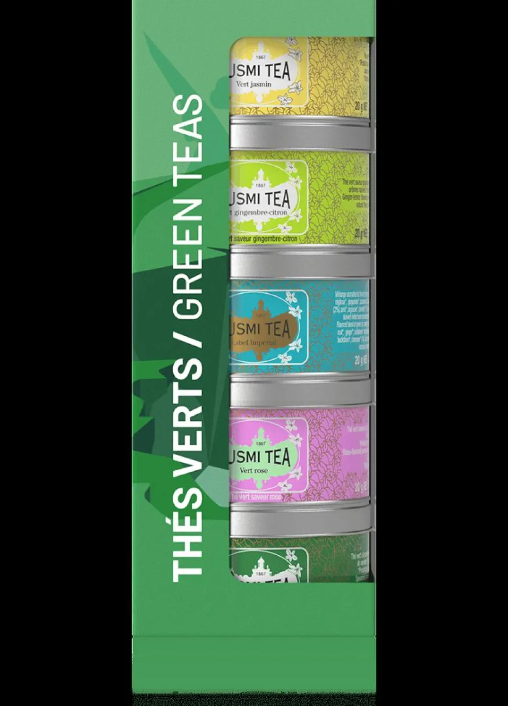 Kusmi Tea Geschenkset Green Teas bio Grüner Tee, lose Online