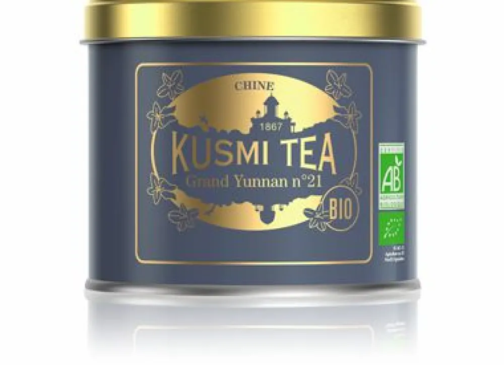 Kusmi Tea Grand Yunnan N°21 Bio Metalldose 100 g Cheap