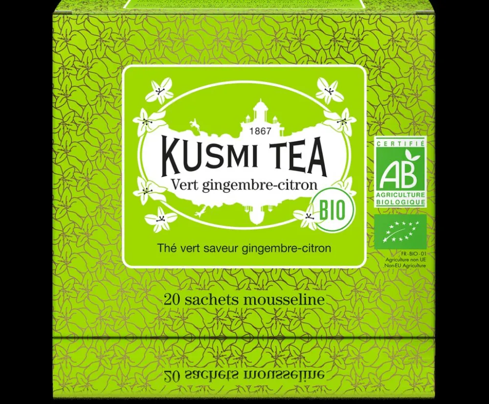 Kusmi Tea Grüntee Ingwer Zitrone bio Grüner Tee, Ingwer, Zitrone Cheap