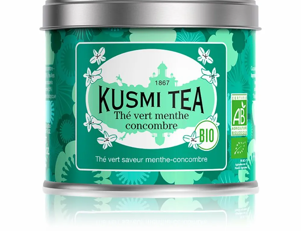Kusmi Tea Grüntee mit Minze und Gurke bio Grüner Tee, Minze, Gurke Discount