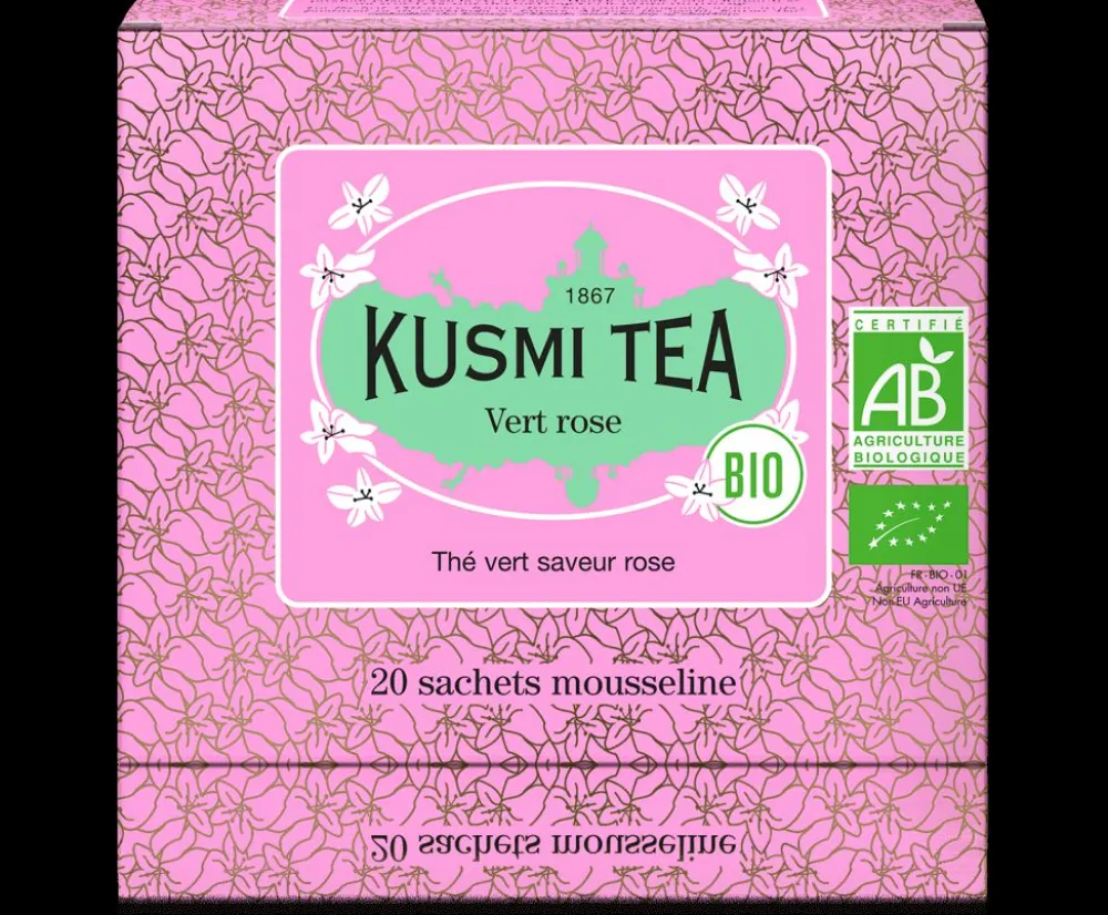 Kusmi Tea Grüntee Rose bio Grüner Tee mit Rose Best