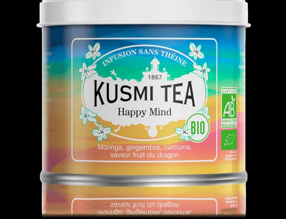 Kusmi Tea Happy Mind bio Kräutertee, Apfel, Drachenfrucht Discount