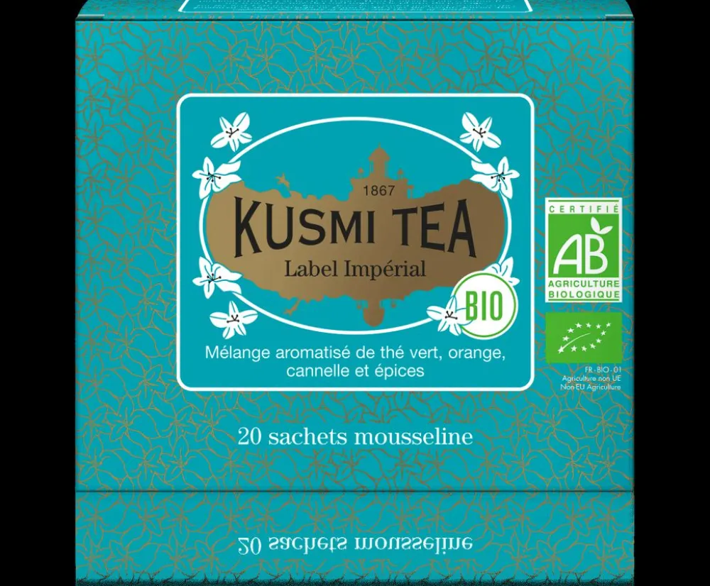 Kusmi Tea Imperial Label bio Grüner Tee, Gewürze, Zimt Cheap