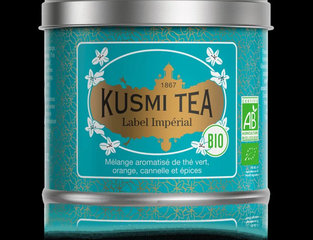 Kusmi Tea Imperial Label bio Grüner Tee, Gewürze, Zimt Discount