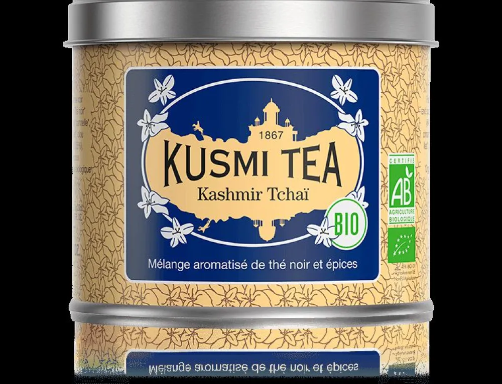 Kusmi Tea Kashmir Tchai bio Schwarzer Tee mit Gewürzen Clearance