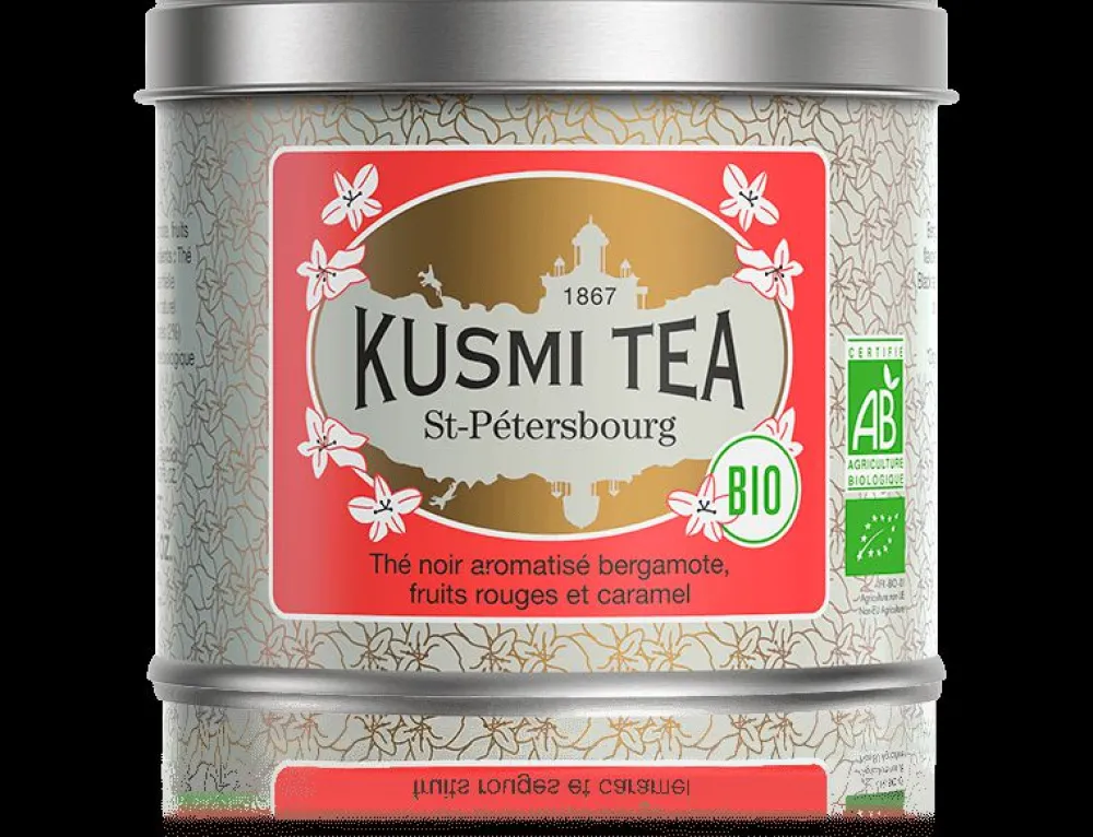 Kusmi Tea St-Pétersbourg bio Schwarzer Tee, Karamell, Früchte Outlet