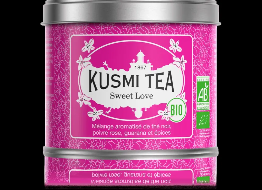 Kusmi Tea Sweet Love bio Schwarzer tee und Gewürze Flash Sale