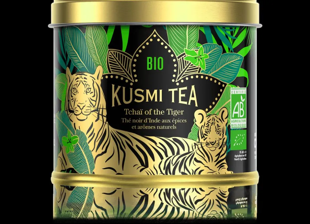 Kusmi Tea Tchaï of the Tiger bio Indischer Schwarztee mit Gewürzen Store