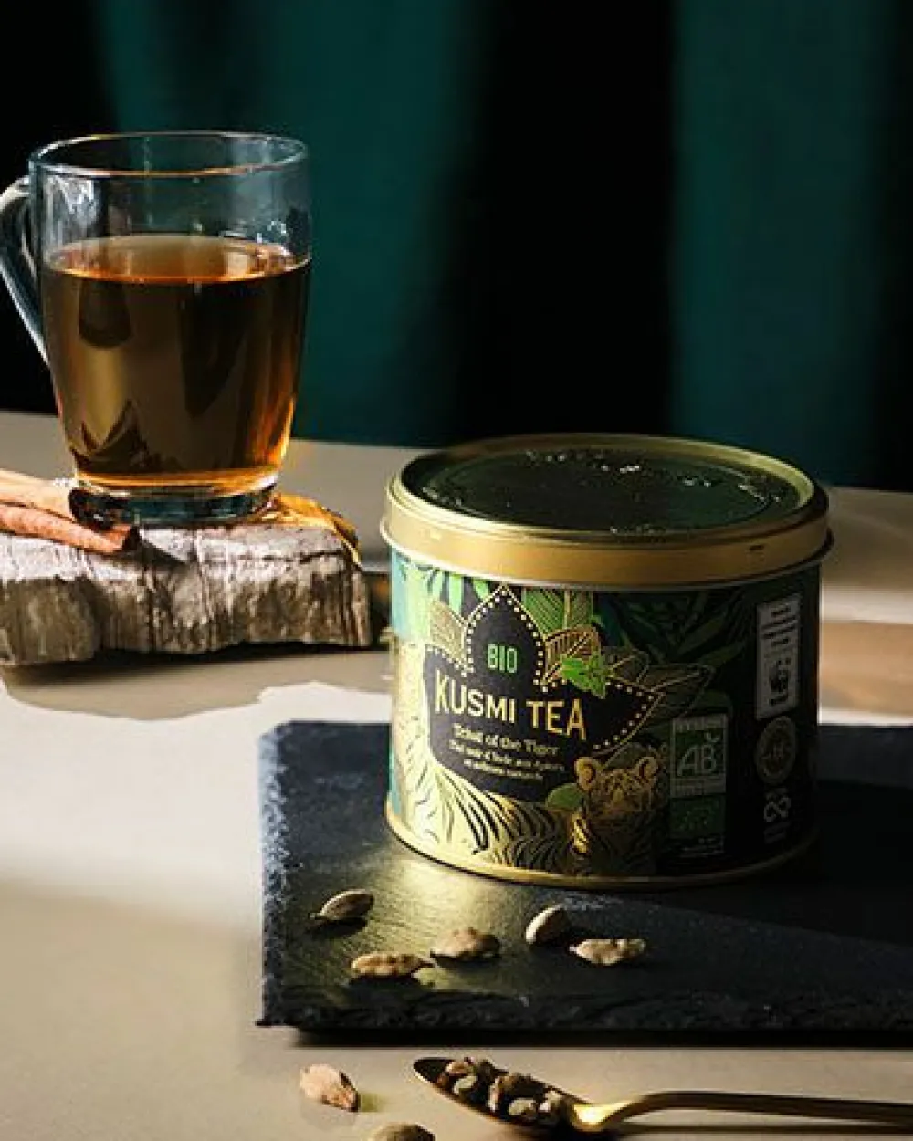 Kusmi Tea Tchaï of the Tiger bio Indischer Schwarztee mit Gewürzen Store