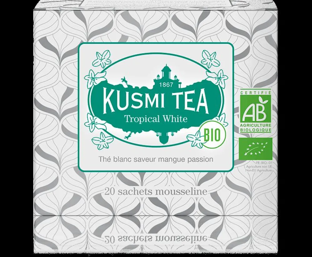 Kusmi Tea Tropical White bio Weißer Tee, Mango, Passionsfrucht Sale