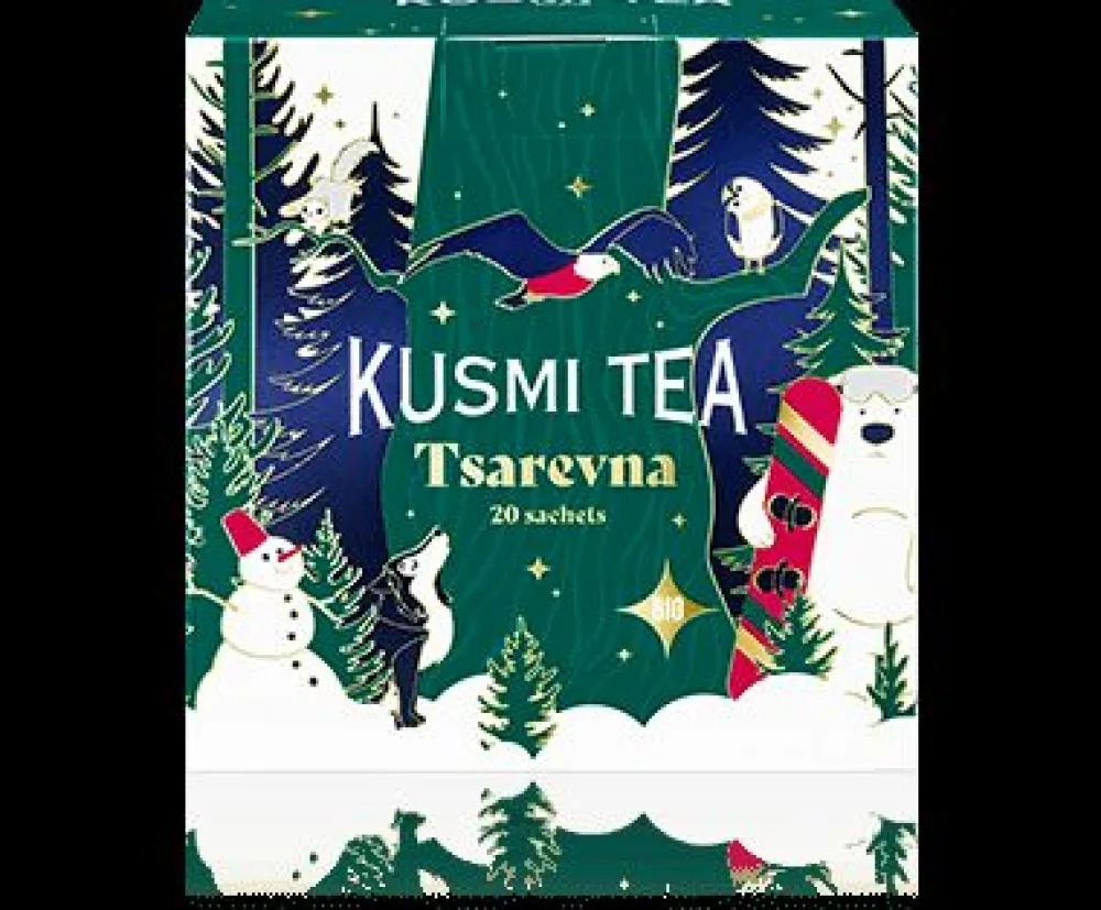 Kusmi Tea Tsarevna Bio - Limitierte Auflage Schwarzer Tee mit Gewürzen Discount