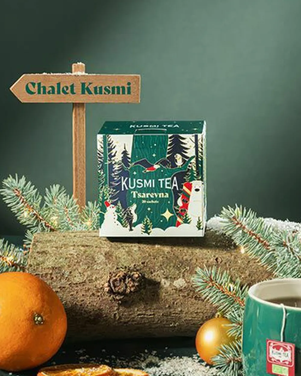 Kusmi Tea Tsarevna Bio - Limitierte Auflage Schwarzer Tee mit Gewürzen Discount