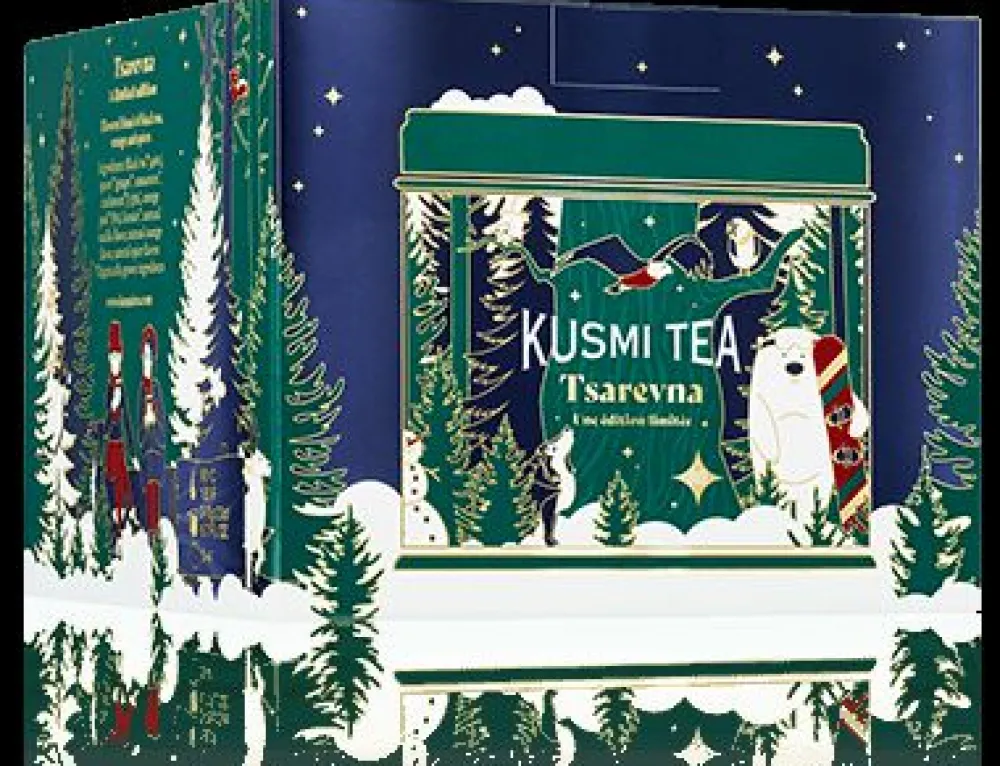 Kusmi Tea Tsarevna Bio - Limitierte Auflage Schwarzer Tee mit Gewürzen Fashion