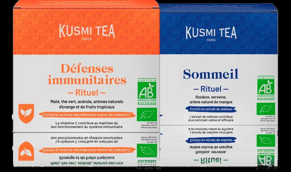 Kusmi Tea Wellness-Duo Einschlaf Ritual & Immunabwehr Ritual Online