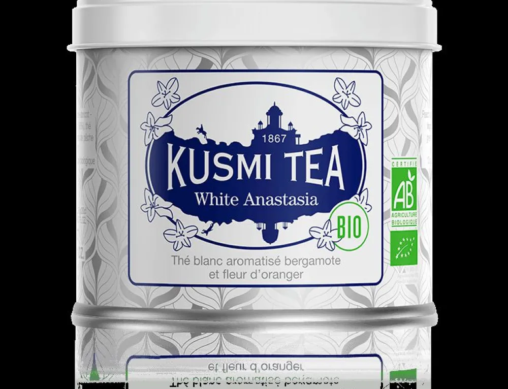 Kusmi Tea White Anastasia bio Weißer Tee, Bergamotte Store