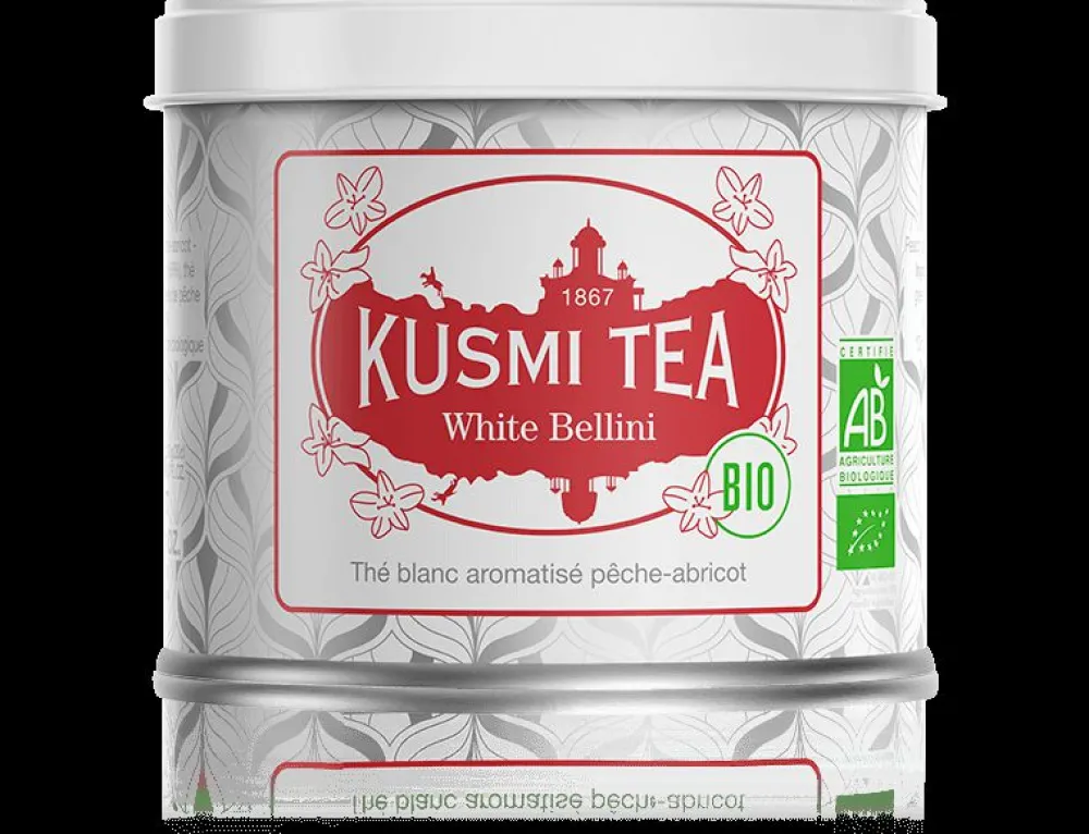 Kusmi Tea White Bellini bio Weißer Tee, pfirsich, aprikose Outlet