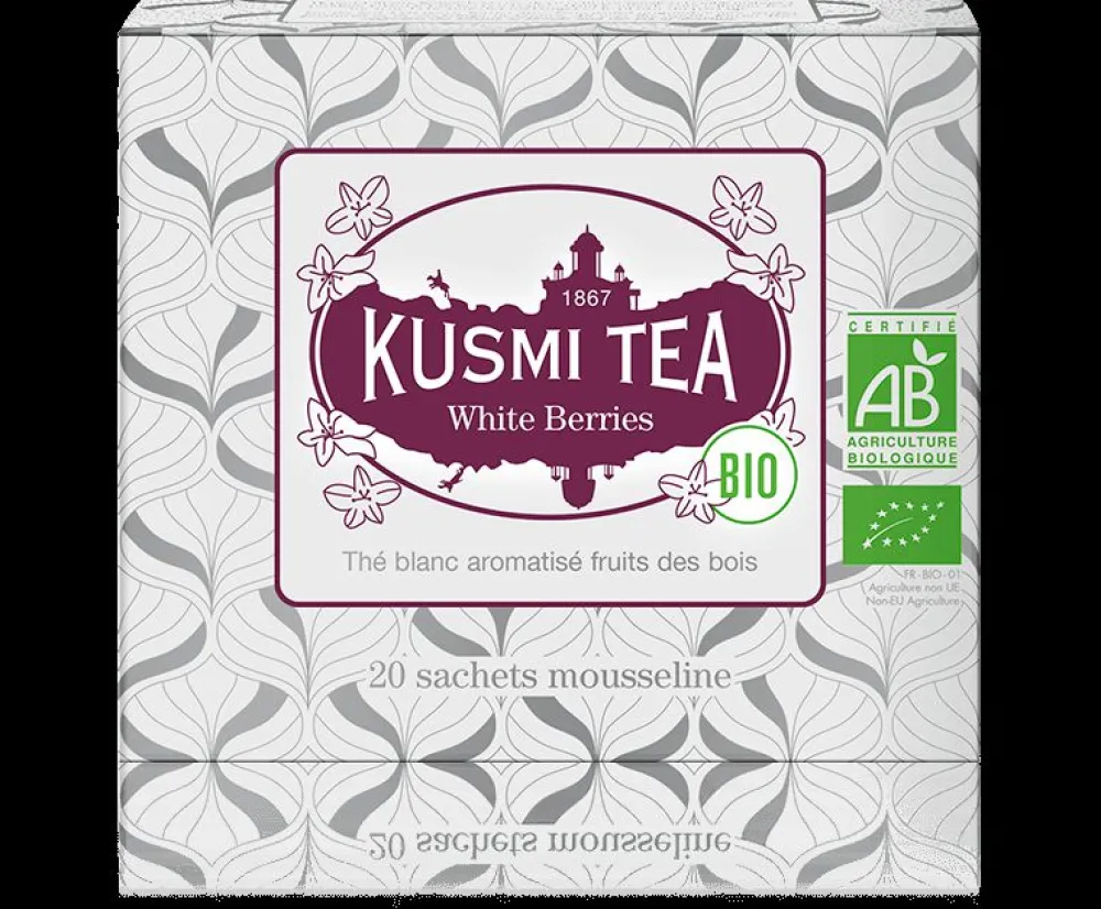 Kusmi Tea White Berries bio Weißer Tee, Johannisbeere, Erdbeere Cheap