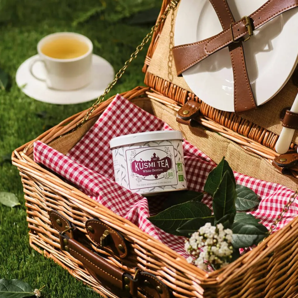 Kusmi Tea White Berries bio Weißer Tee, Johannisbeere, Erdbeere Flash Sale