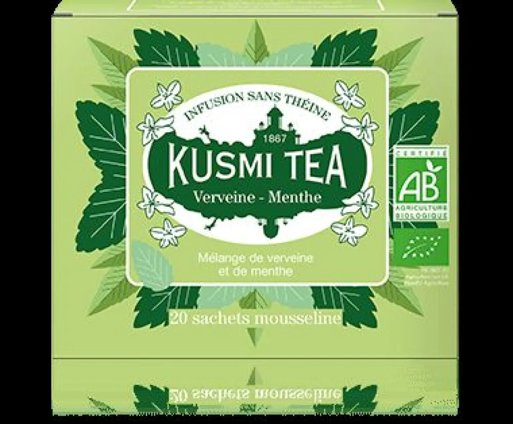 Kusmi Tea Zitronenverbene-Minze bio Aufgüsse verbene, minze Store